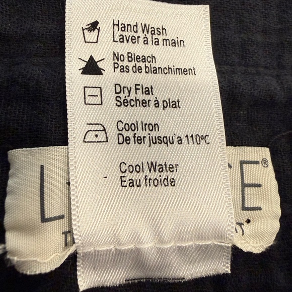 L*Space Classic Black Stacie Gauze Wide Leg Jumpsuit Coastal Coverup - Picture 8 of 8